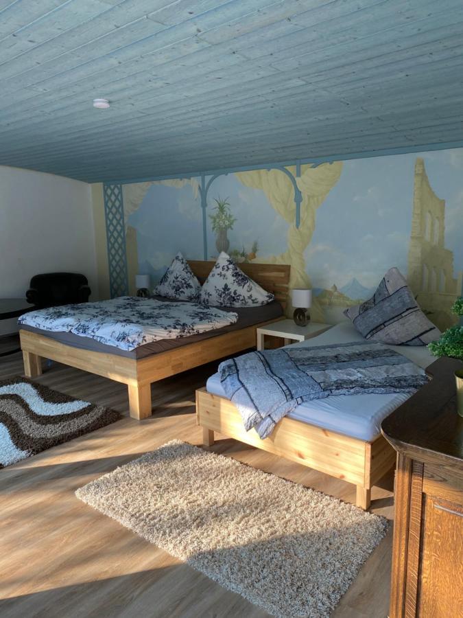 Gaestezimmer Am Waldrand Leimbach  Kültér fotó